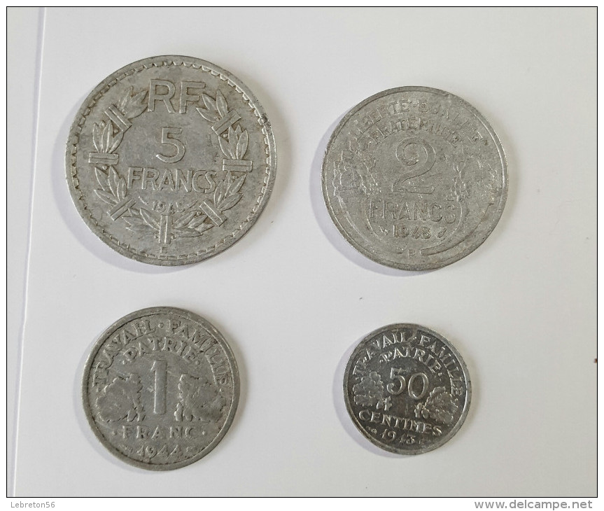 FRANCE JOLIE SERIE MELANGEE AVANT 1960 PROPRE - Mezclas - Monedas