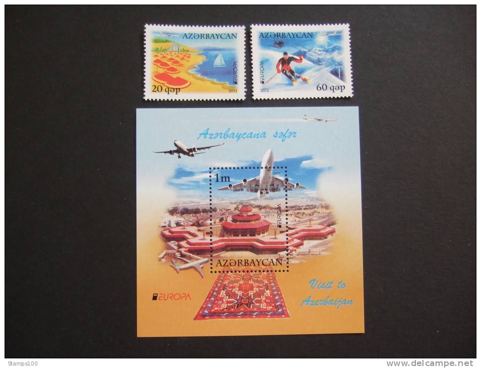 Azerbaijan 2012   Cept Stamps + Block  MNH **    (Q39-600) - 2012