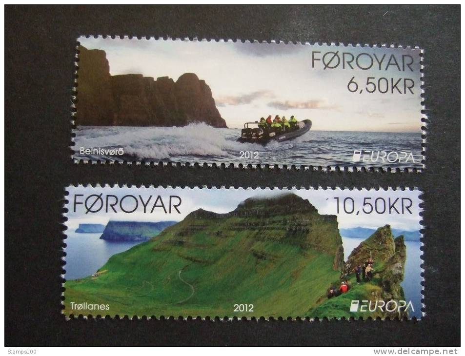 FAROE ISLANDS, FOROYAR  2012   CEPT   MNH  **   (MAP 29- 238) - 2012