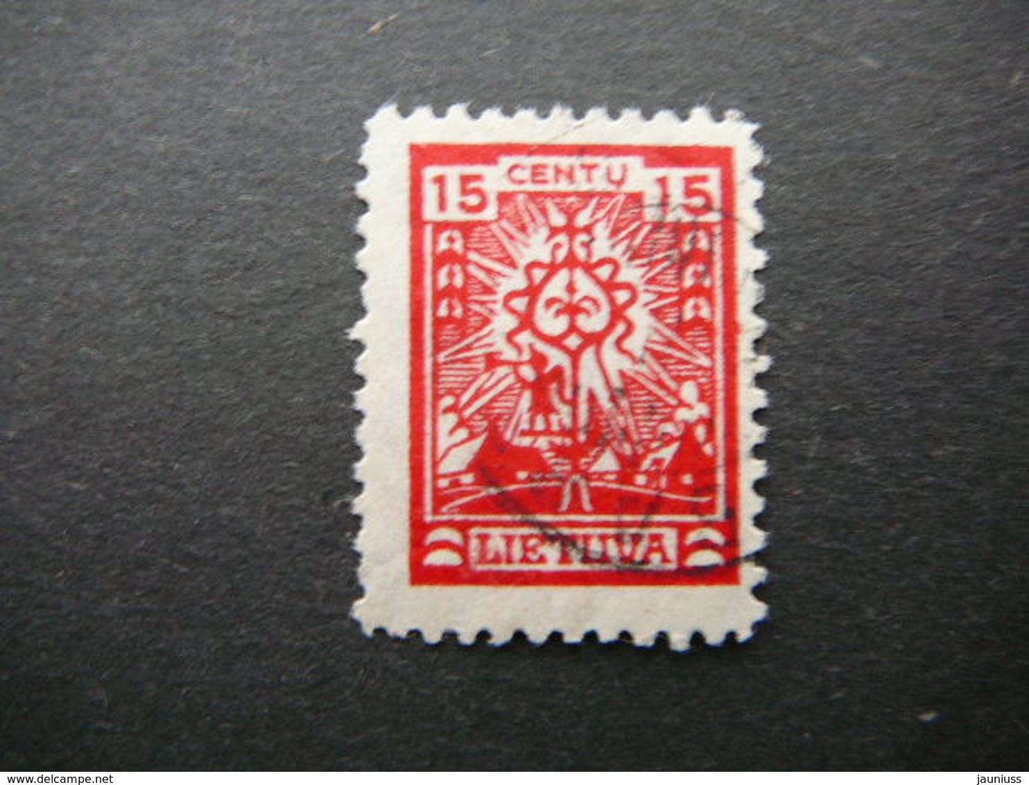 Lietuva Litauen Lituanie Litouwen Lithuania # 1923 Used # Mi. 188 - Lithuania