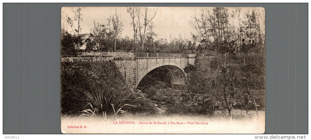 LA REUNION   Route De St Benoit E Ste Rose Pont Ste Anne - Saint Pierre