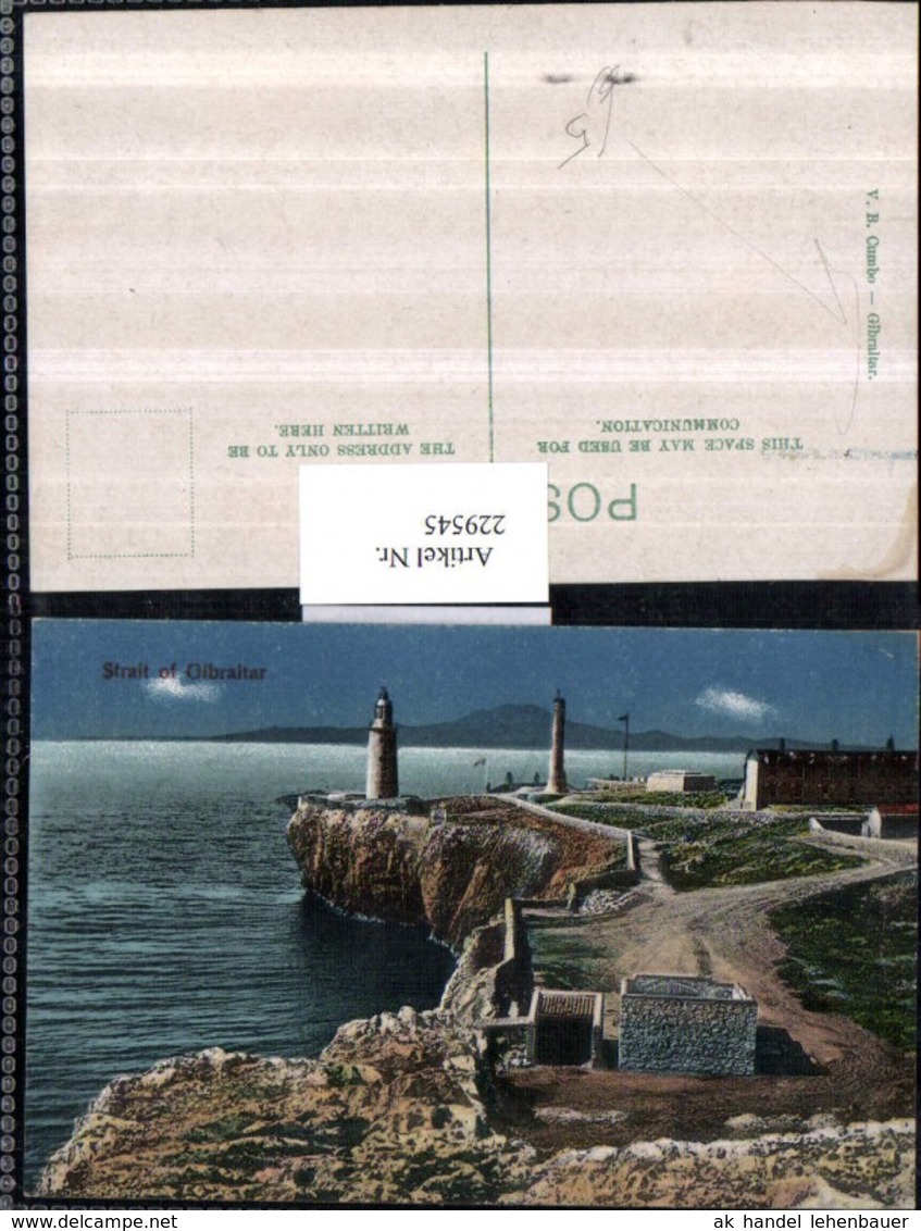 229545,Strait Of Gibraltar Partie Leuchtturm - Gibraltar