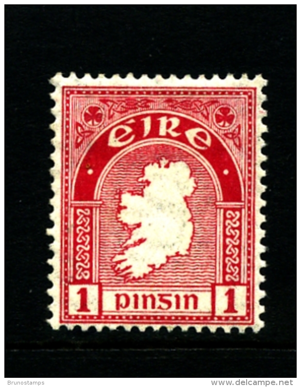 IRELAND/EIRE - 1923  1d.  MAP  SE WMK MINT  SG 72 - Ungebraucht