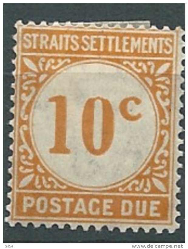 MALAISIE - TIMBRE TAXE - Yvert N 5*  - Abc1805 - Straits Settlements
