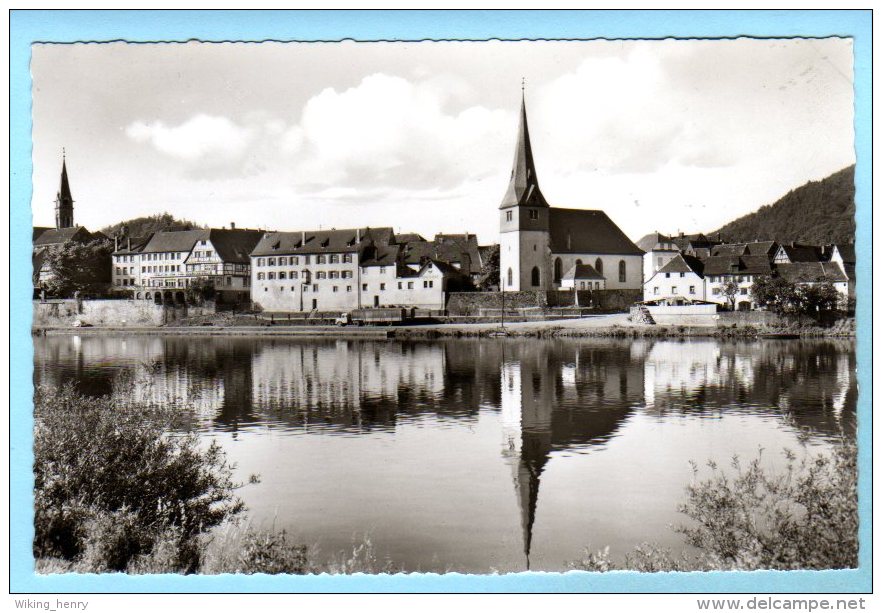 Neckargemünd - S/w Ortsansicht 1 - Neckargemünd