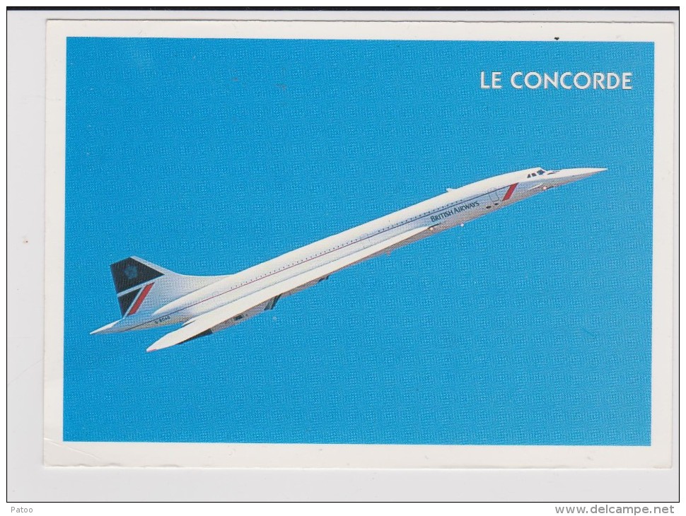 AVION  CONCORDE FLOTTE BRITISH AIRWAYS /  IMMATRICULATION GBOAD ? EXPOSE A NEW YORK?OBLITERATION ORLY - 1946-....: Moderne