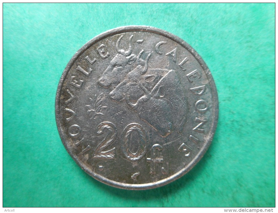 New Caledonia 20 Francs 1972 - Nouvelle-Calédonie