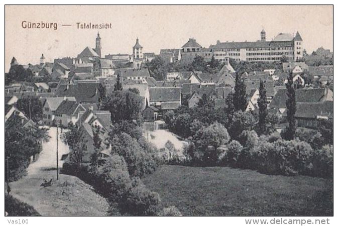 CPA GUNZBURG- TOWN PANORAMA - Günzburg