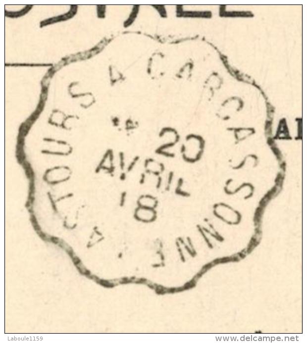 SALSIGNE Près Lastours Aude : " Vue Générale De L´Est " Circulé Militaria - Oblitération Ambulant Lastours à Carcassonne - Autres & Non Classés