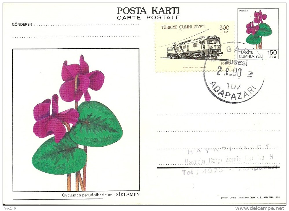 Turkey; 1988 Postal Stationery - Postal Stationery