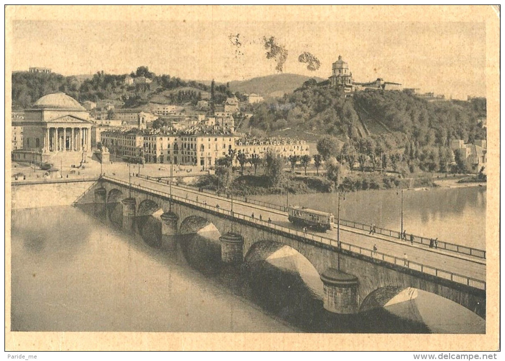 54- TORINO - Il Ponte Vittorio Emanuele E La Gran Madre Di Dio - Ponts