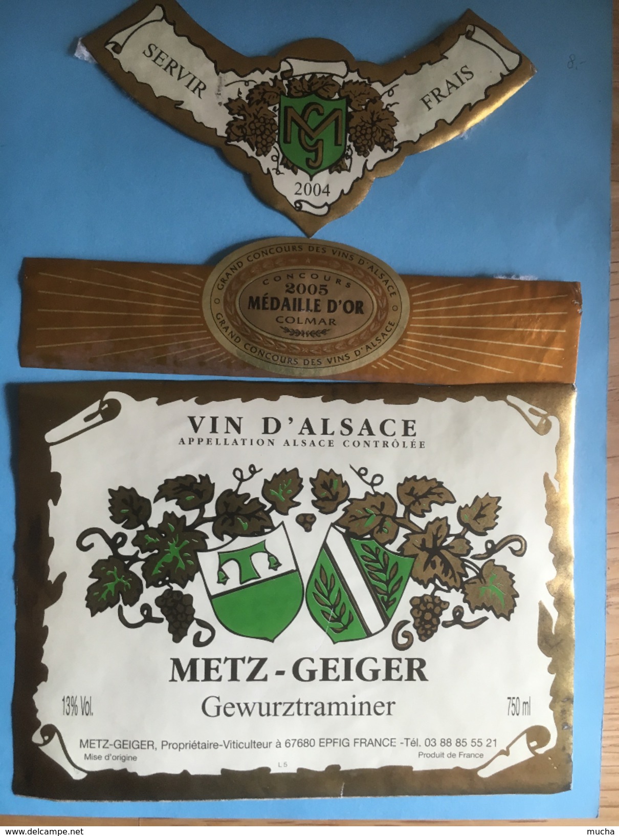 1225 - Metz-Geiger 2004 - Gewürztraminer