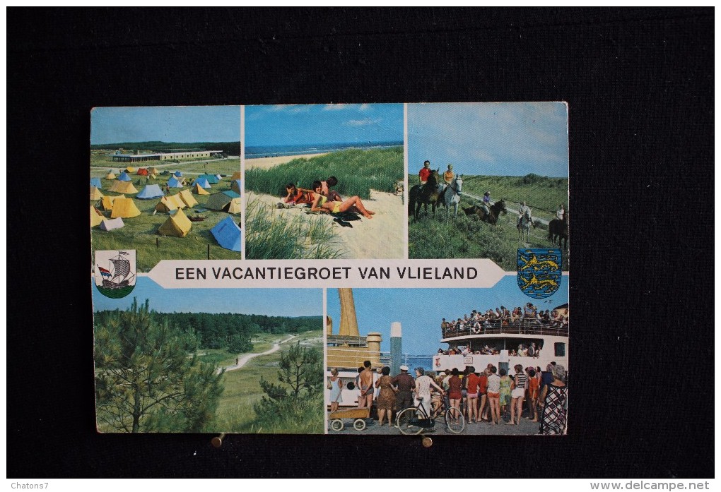 W - 313 - Vlieland - Een Vacantiegroet Van Vlieland - Circulé 1970 - Vlieland
