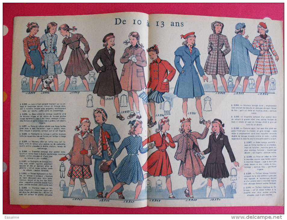 Les Enfants De La Jeube Mode. Semestriel N° 1 De 1948. Rentrée Des Classes - Fashion