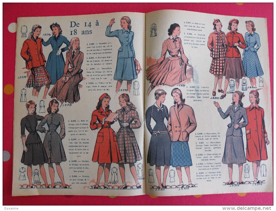 Les Enfants De La Jeube Mode. Semestriel N° 1 De 1948. Rentrée Des Classes - Fashion