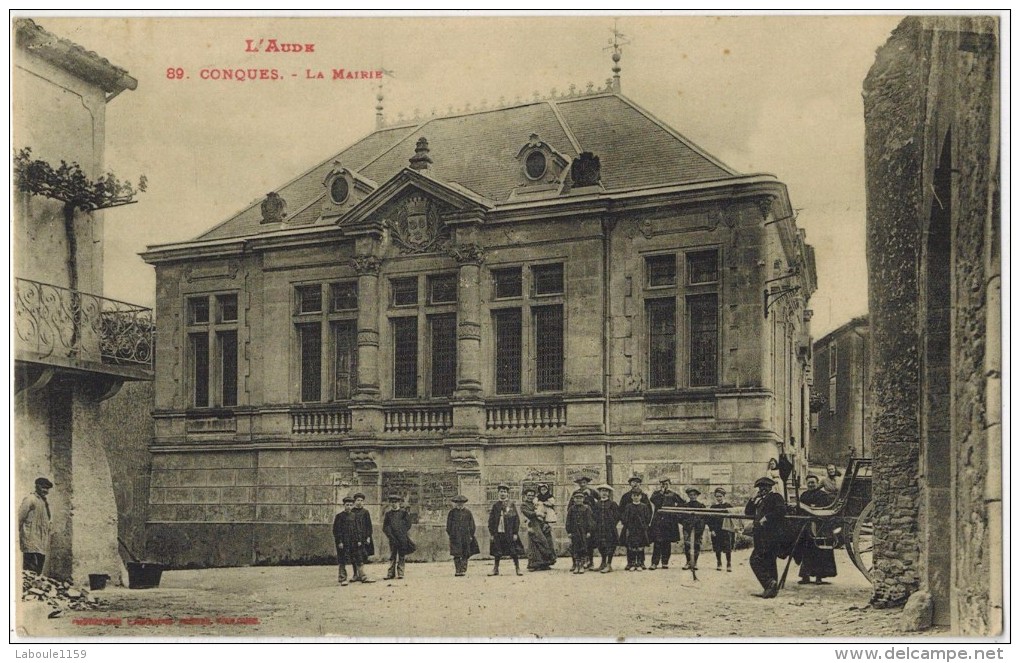 CONQUES Sur ORBIEL Aude  : " La Mairie " - Conques Sur Orbiel