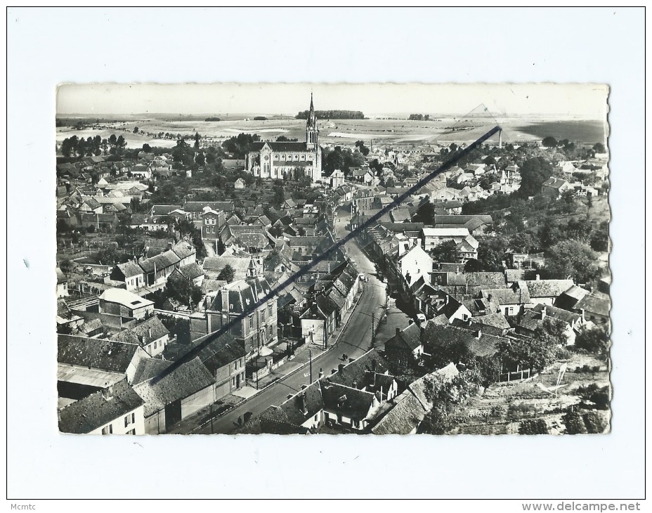 CPSM   - En Avion Au Dessus De....  Beauval  - Vue D'ensemble - Beauval