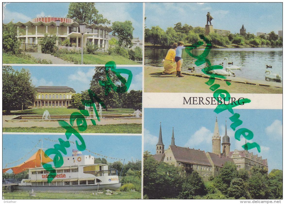 Merseburg, Eis-Milchbar, Gotthardteich. Teichperle, Schloss Und Dom, 1978 - Merseburg