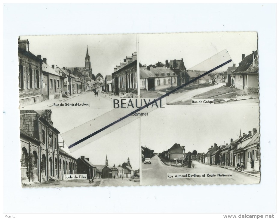 CPSM  -  Beauval  -   Multivues - Beauval