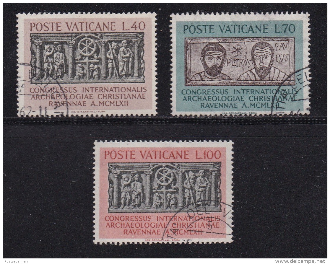 VATICAN, 1974, Used Stamp(s), Air,  Mi 632, #4266. Complete - Used Stamps