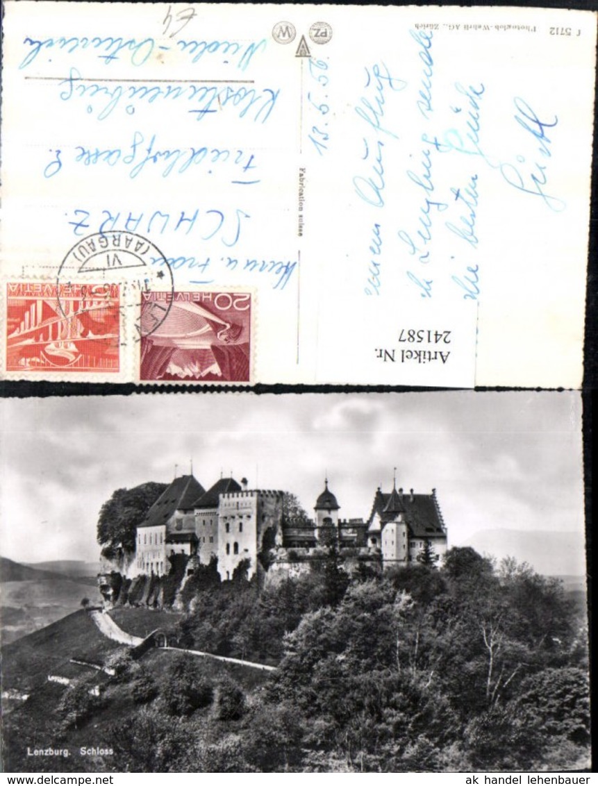 241587,Lenzburg Schloss Kt Aargau - Lenzburg