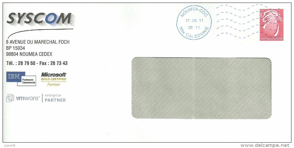 Nouvelle Calédonie - New Caledonia - PAP - Prêt-à-poster Privé - Entier -postal Stationery - Oblitéré - Used (lotB) - Prêt-à-poster