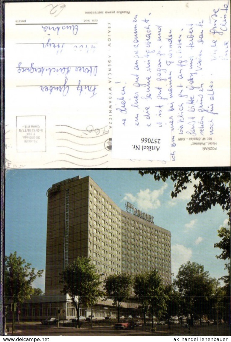 257066,Poznan Posen Hotel Polonez - Posen