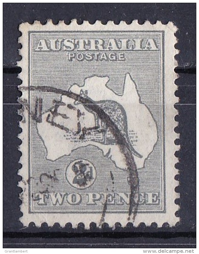 Australia 1915 Kangaroo 2d Grey 2nd Watermark Used - SG 24 - - Used Stamps