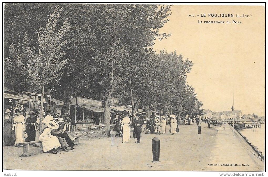 LE POULIGUEN: LA PROMENADE DU PORT - Le Pouliguen