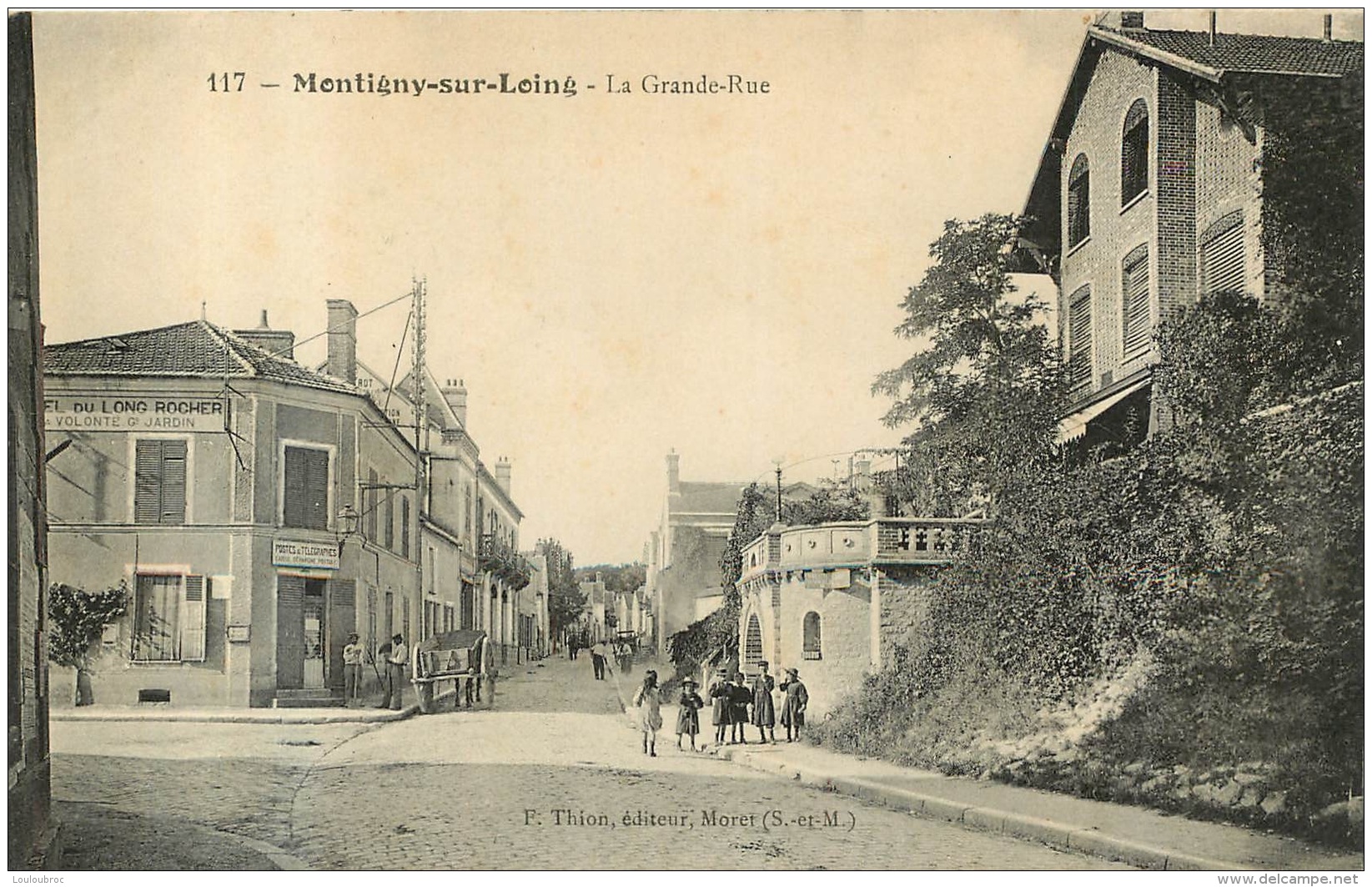 MONTIGNY SUR LOING LA GRANDE RUE - Autres & Non Classés