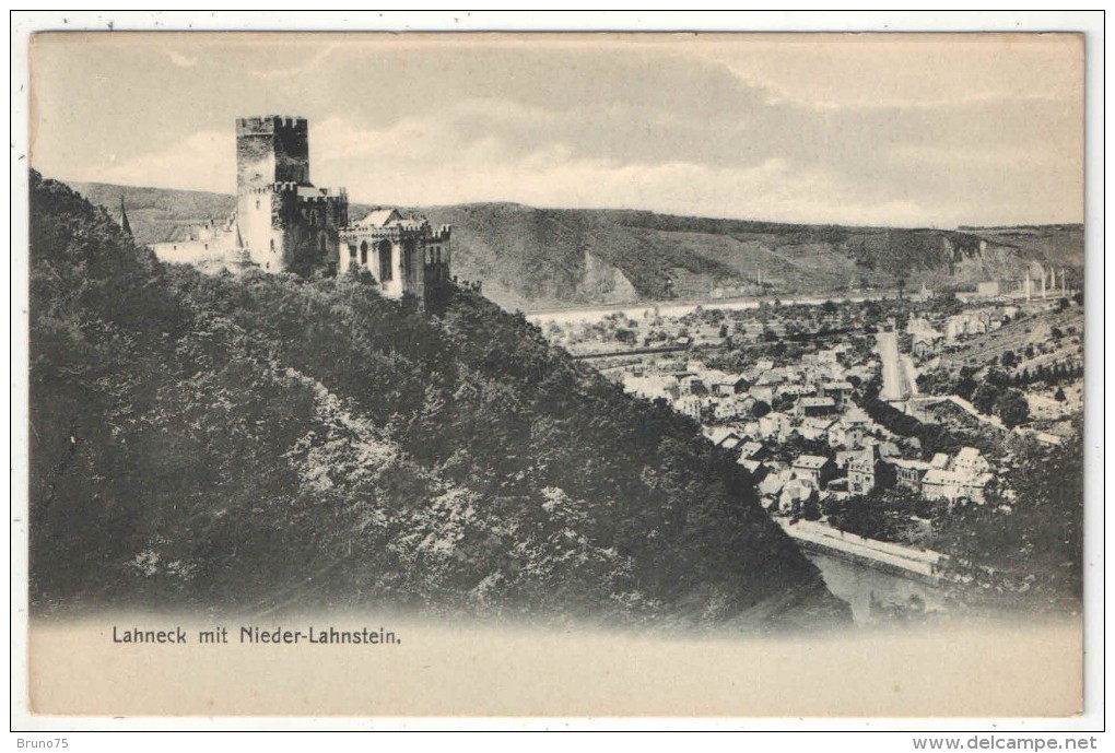 Lahneck Mit Nieder-Lahnstein - Lahnstein