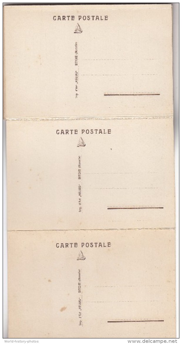 Carnet De 12 CPA  THIONVILLE  - Caserne Jeanne D´Arc Dont  Cantine LUTIER - édition Artistique De La Petite Cantine - Thionville