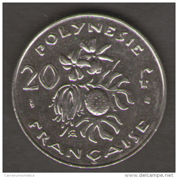 POLINESIA FRANCESE 20 FRANCS 1998 - Polinesia Francese