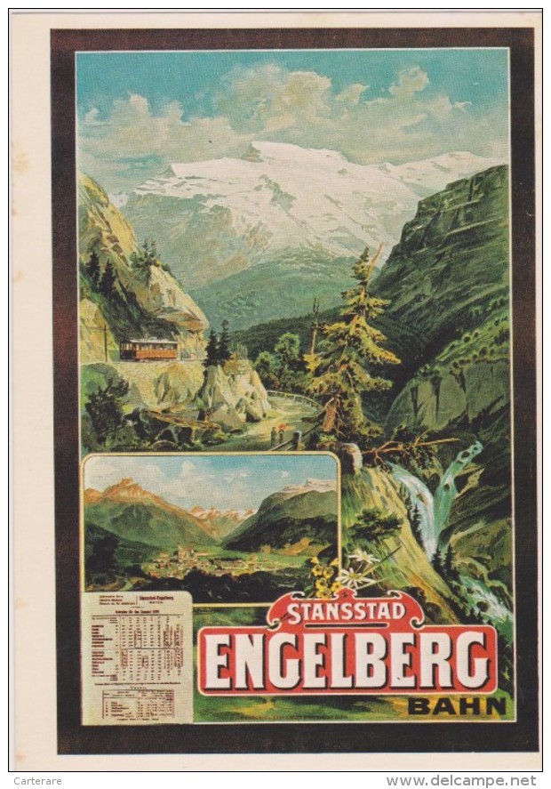 SUISSE,HELVETIA,SWISS,switzerland,schweiz,SVIZZERA,CHEMIN DE FER,STANSSTAD ENGELBERG,NIDWALD,OBWALD - Stans