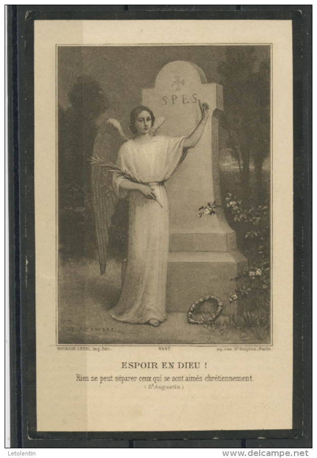 SOUVENIR MORTUAIRE - DE MADAME CLAUDE MAGNINY NÉE MARIA CLAITTE (+6/7/1923) - Décès