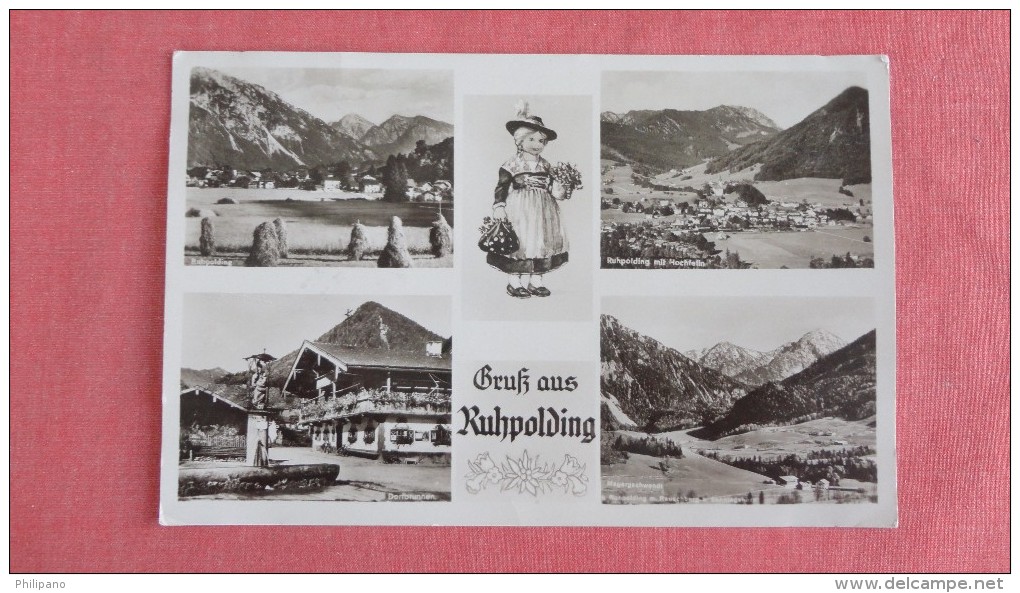 Germany > Bavaria> Ruhpolding -- == Has German    Stamp & Cancel          Ref  2276 - Ruhpolding