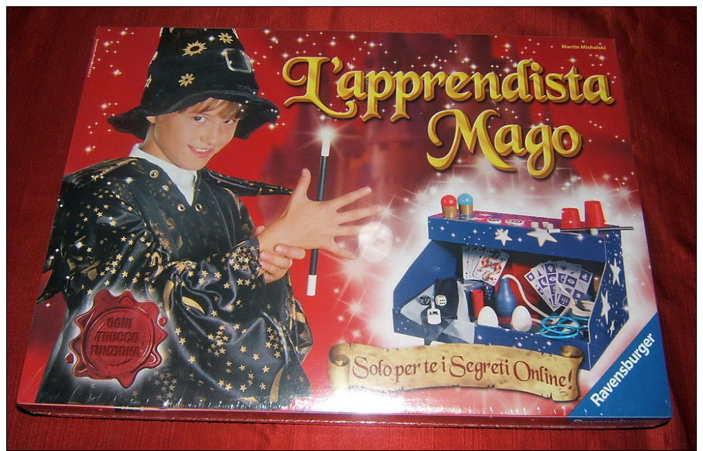 L' APPRENDISTA MAGO - GIOCO IN SCATOLA NUOVO, ANCORA INCELLOPHANATO - Altri & Non Classificati