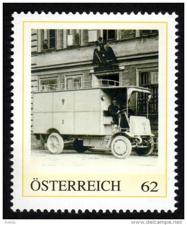 ÖSTERREICH 2013 ** POST Bus, Paketwagen Der K.u.k. Post, DAIMLER Tudor Von 1913 - PM Personalisierte Marke MNH - Post