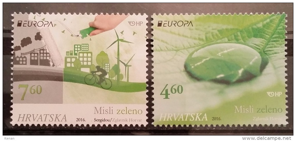 Croatia, 2016, Mi: 1228/29 (MNH) - 2016