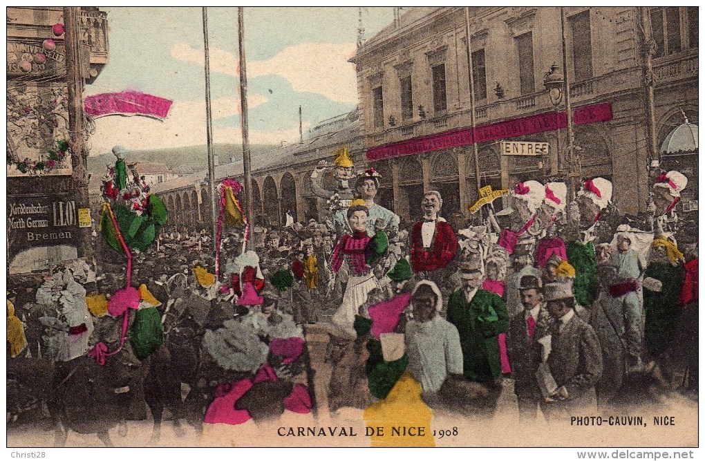 CARNAVAL DE NICE 1908 - Carnaval