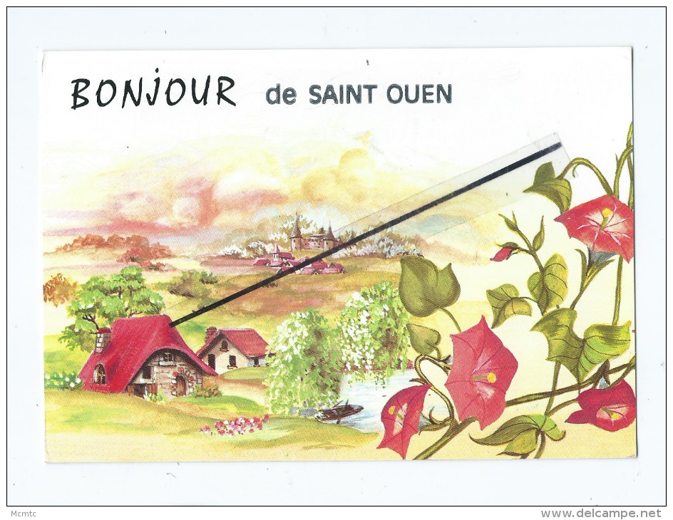 CPM  - Bonjour De Saint Ouen - Saint Ouen