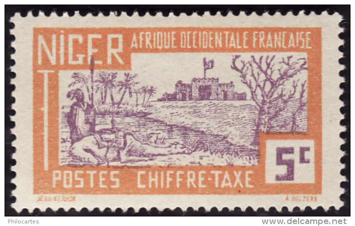 NIGER  1927  -   Taxe 11 -  NEUF* - Neufs