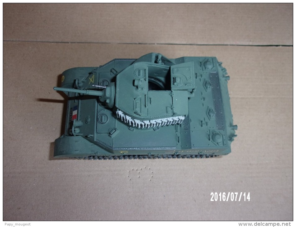 M5 Stuart 1/35 Marquage 2ème D.B. Maquette Montée - Véhicules Militaires