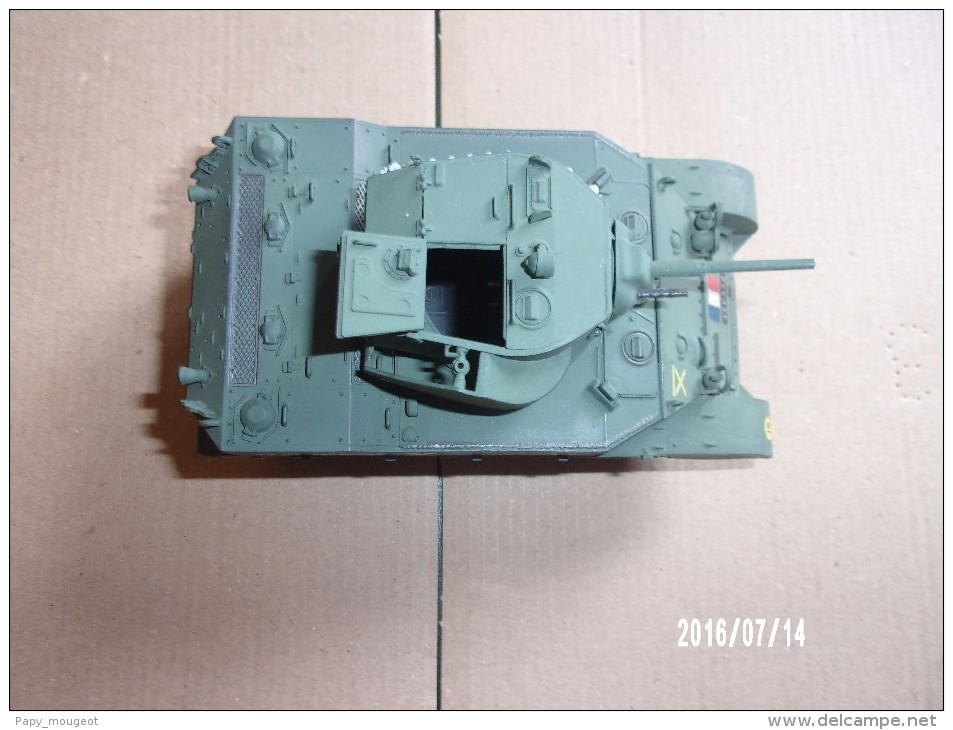 M5 Stuart 1/35 Marquage 2ème D.B. Maquette Montée - Véhicules Militaires