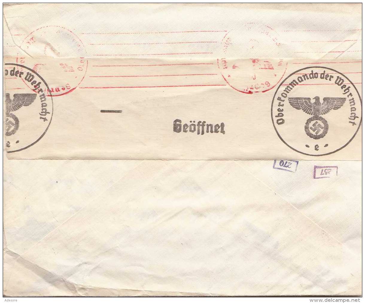 SCHWEIZ 1941 - 10 + 20 C Auf Brief (mit Inhalt, Zensuröffnung) Gelaufen 1941 Von Prany Vaud &gt; Eggenburg Ostmark - Briefe U. Dokumente