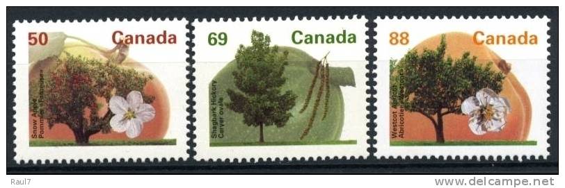 CANADA 1994 - Arbres En Fleur - 3v Neufs // Mnh - Neufs