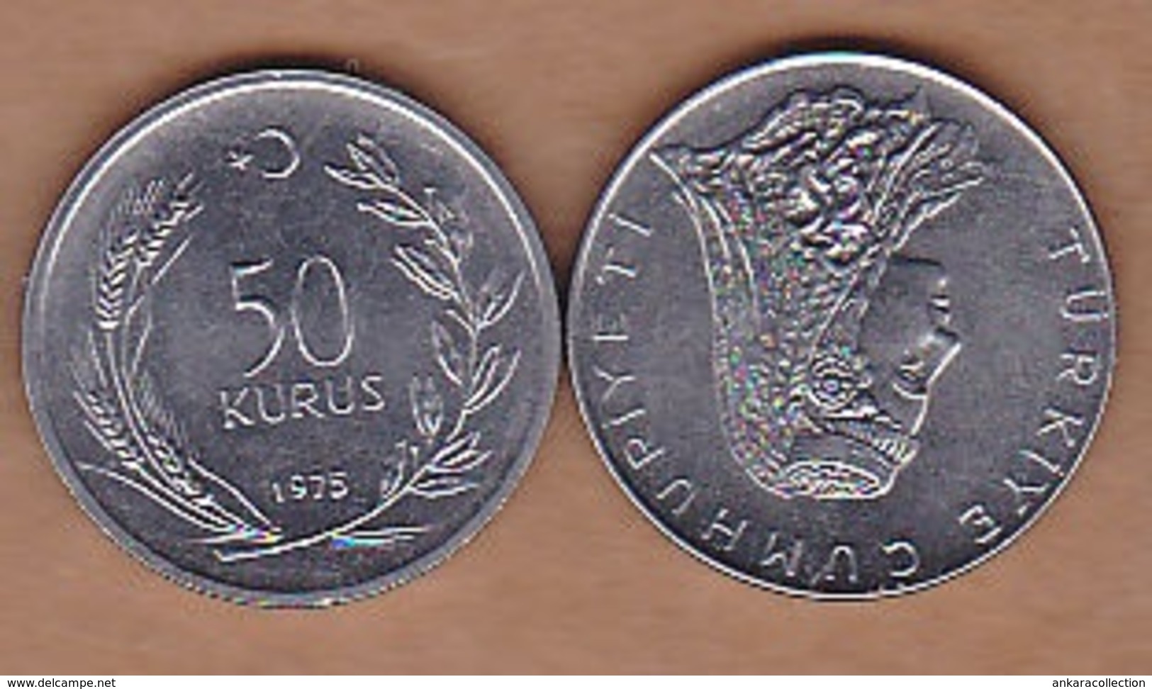 AC - TURKEY - 50 KURUS 1975 ACMONITAL UNCIRCULATED - Turquie