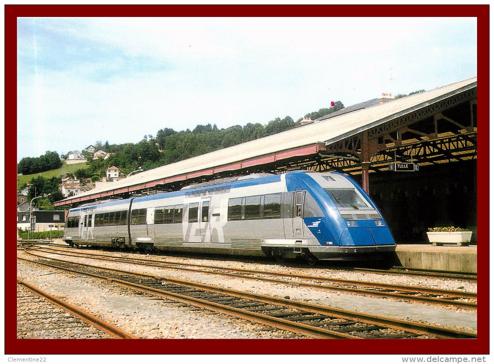LE RAIL USSELLOIS - En Gare De Tulle   - N°274 -   ( Scan Recto Et Verso ) - Stazioni Con Treni