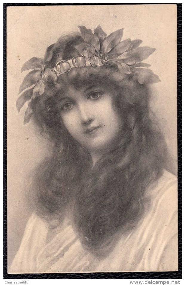 ART NOUVEAU - LOVELY LADY - JOLIE FILLE - Exp. 1905 - Altri & Non Classificati