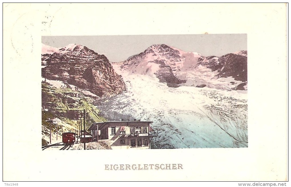 Schweiz, 1914, Eigergletscher, Bundalp, Kienthal Nach Paris, Siehe Scans! - Thal